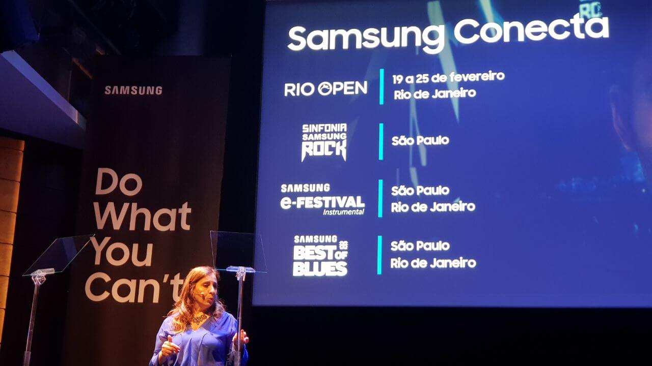 Medina, raí e outros falam das ações da samsung para 2018. Com a presença de vários ícones brasileiros, a samsung apresentou seus novos serviços e projetos voltados para o brasil. Confira tudo o que rolou no evento.