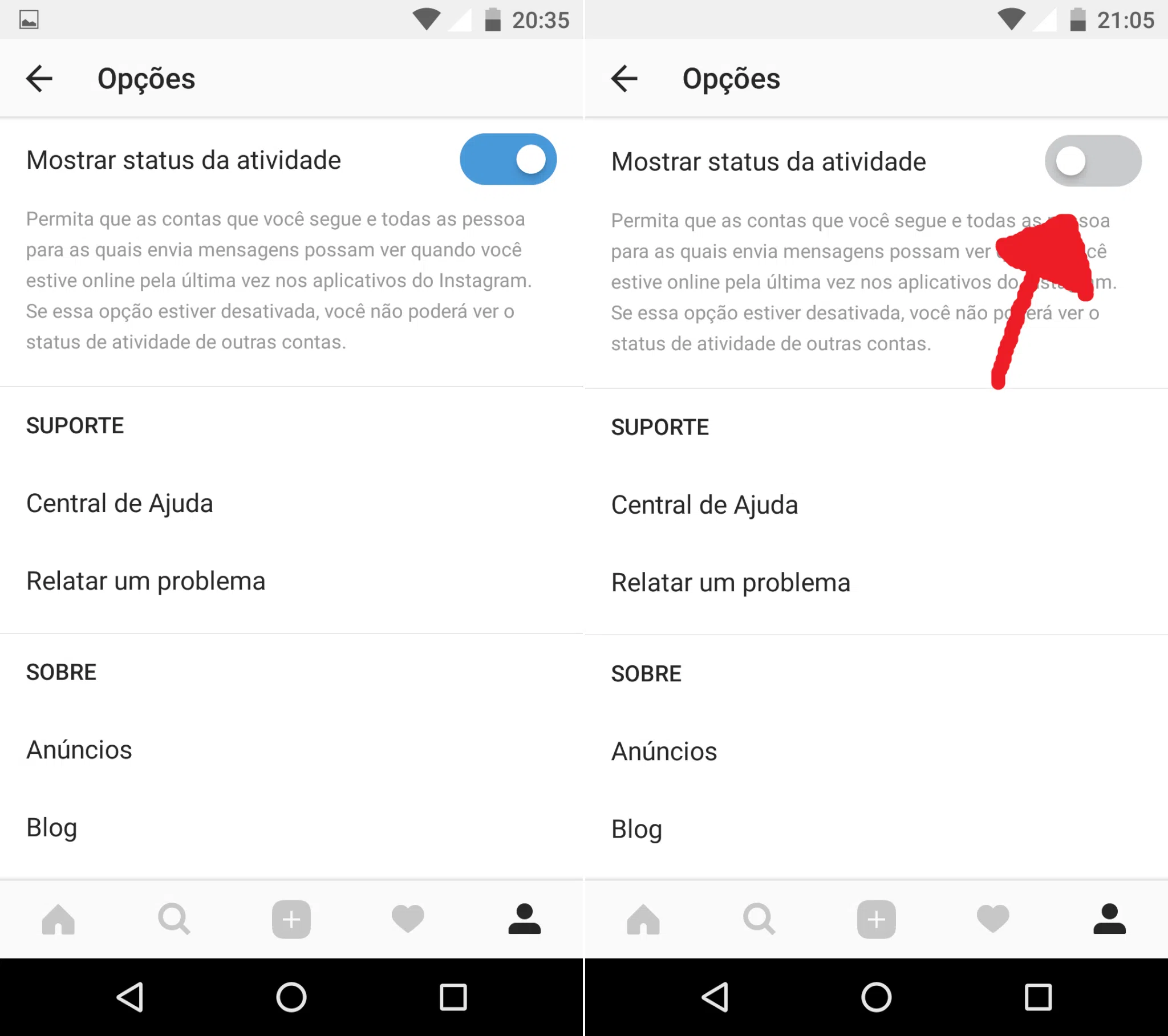 Instagram: desative a opção de status de atividade e evite stalkers. As redes sociais estão tentando cada vez mais tornar mais simples nossa comunicação com os amigos. Porém, ao fazer isso, o instagram tem permitido que você seja stalkeado sem nem perceber