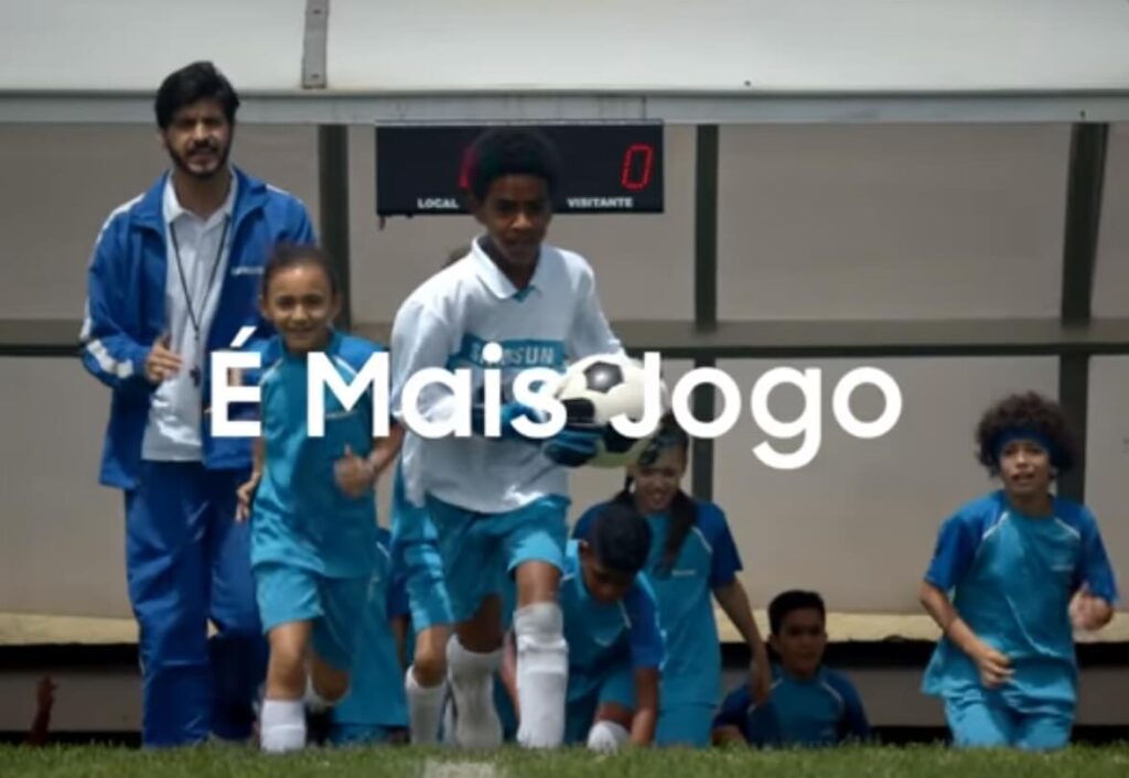 Samsung e tite fazem parceria para promover a inclusão e superação por meio do esporte. Webserie mostra a superação de um grupo de crianças por meio do esporte. Campanha está alinhada com o novo posicionamento global da marca do what you can't