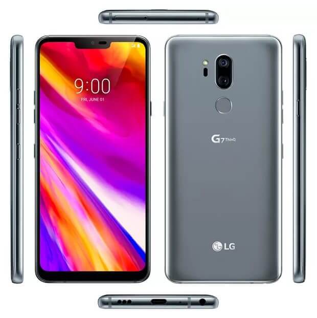 Com direito a notch: imagem revela o design do lg g7 thinq. Vazou uma imagem que revela completamente o design do novo aparelho topo de linha da lg, o lg g7 thinq. A apresetação oficial acontecerá no dia 2 de maio