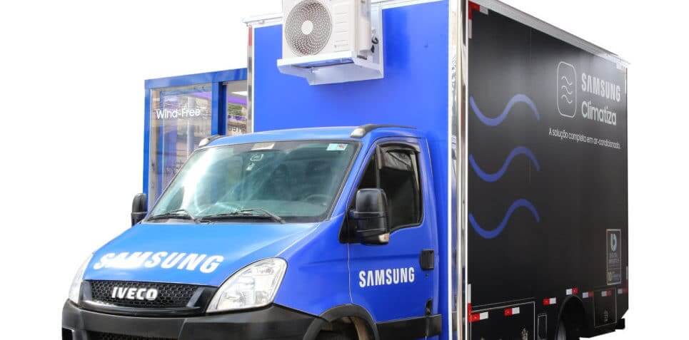 Ação da samsung climatiza chegará as principais cidades brasileiras. Com o intuito de proporcionar uma experimentação prática, a samsung climatiza iniciou uma ação que percorrerá grandes cidades do brasil. E agora, ela chega a minas gerais.