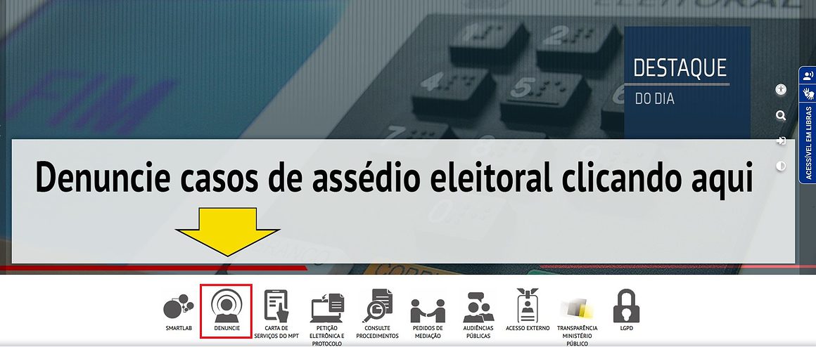 Como Denunciar Crime E Assédio Eleitoral